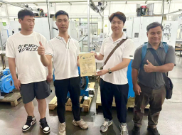 熱烈歡迎海外代理商前來JXHIN巨欣參觀考察軟管泵，給予技術支持